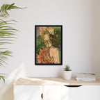 Green Goddess Matte Canvas (Framed)