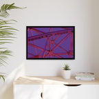 Holy Hot Pink and Horny Matte Canvas (Framed)