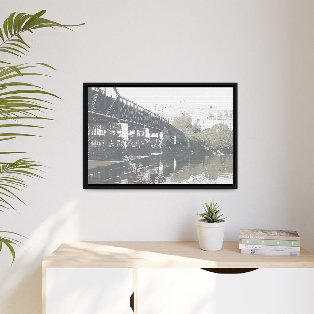Urban Bridge Canvas (Framed)
