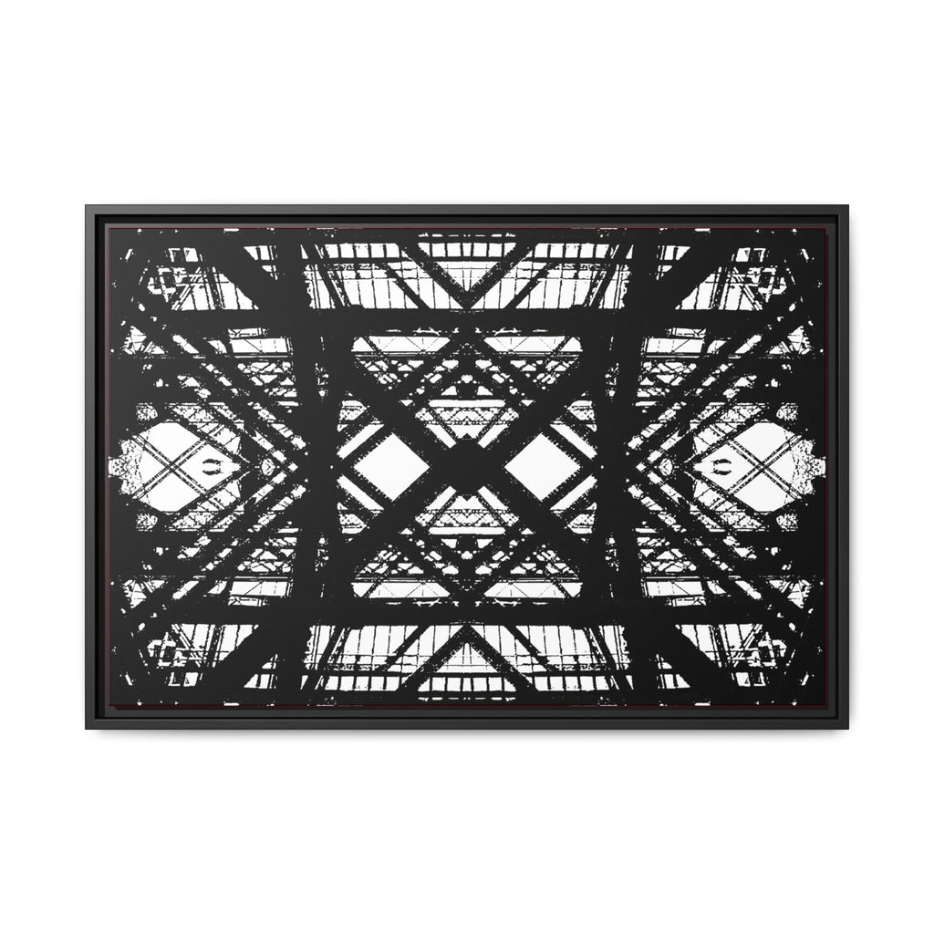 Hot Metal  Matte Canvas (Framed)