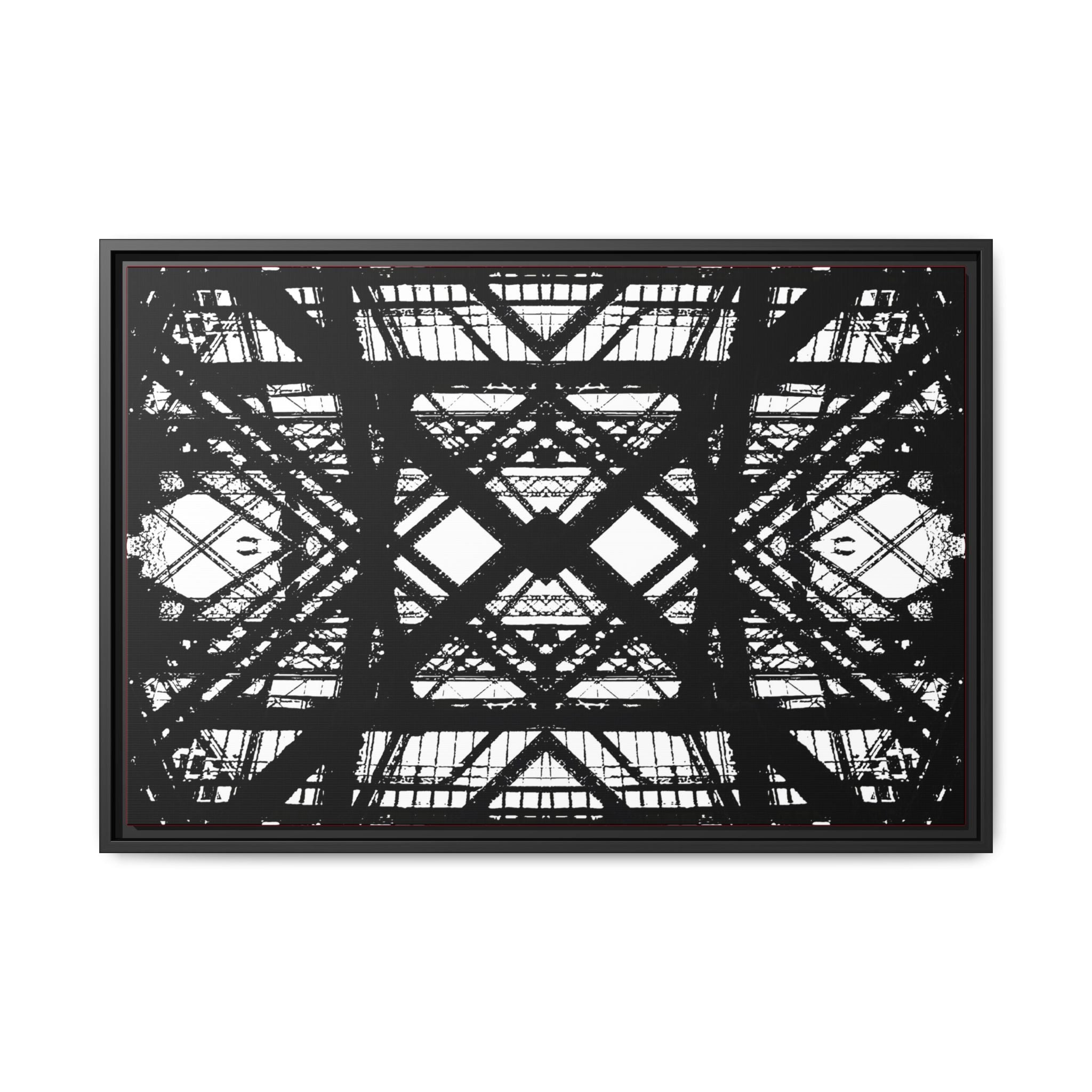 Hot Metal  Matte Canvas (Framed)