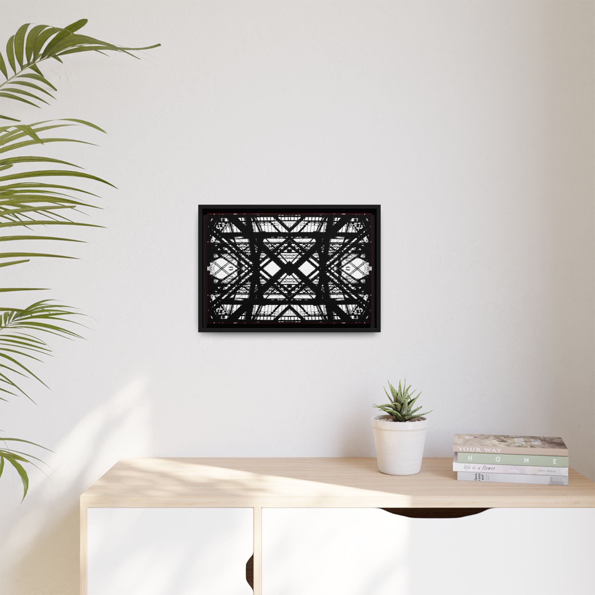 Hot Metal  Matte Canvas (Framed)