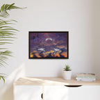 Becoming Matte Framed Canvas