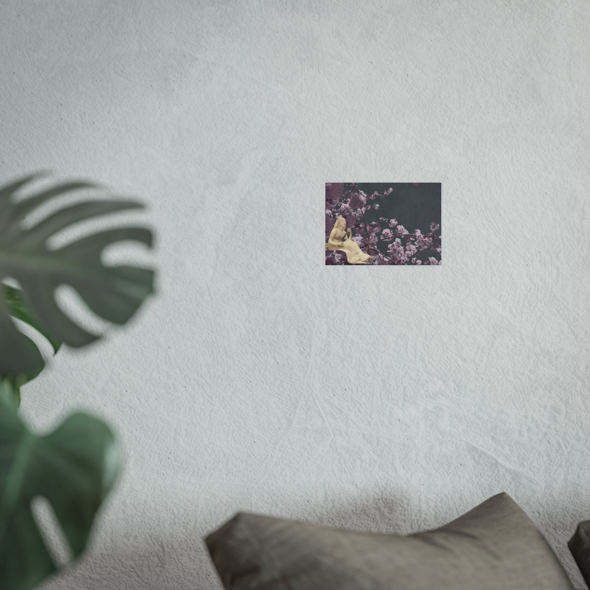 Spring Fairy Poster – Cosmic Mandala Satin/Matte Art Print