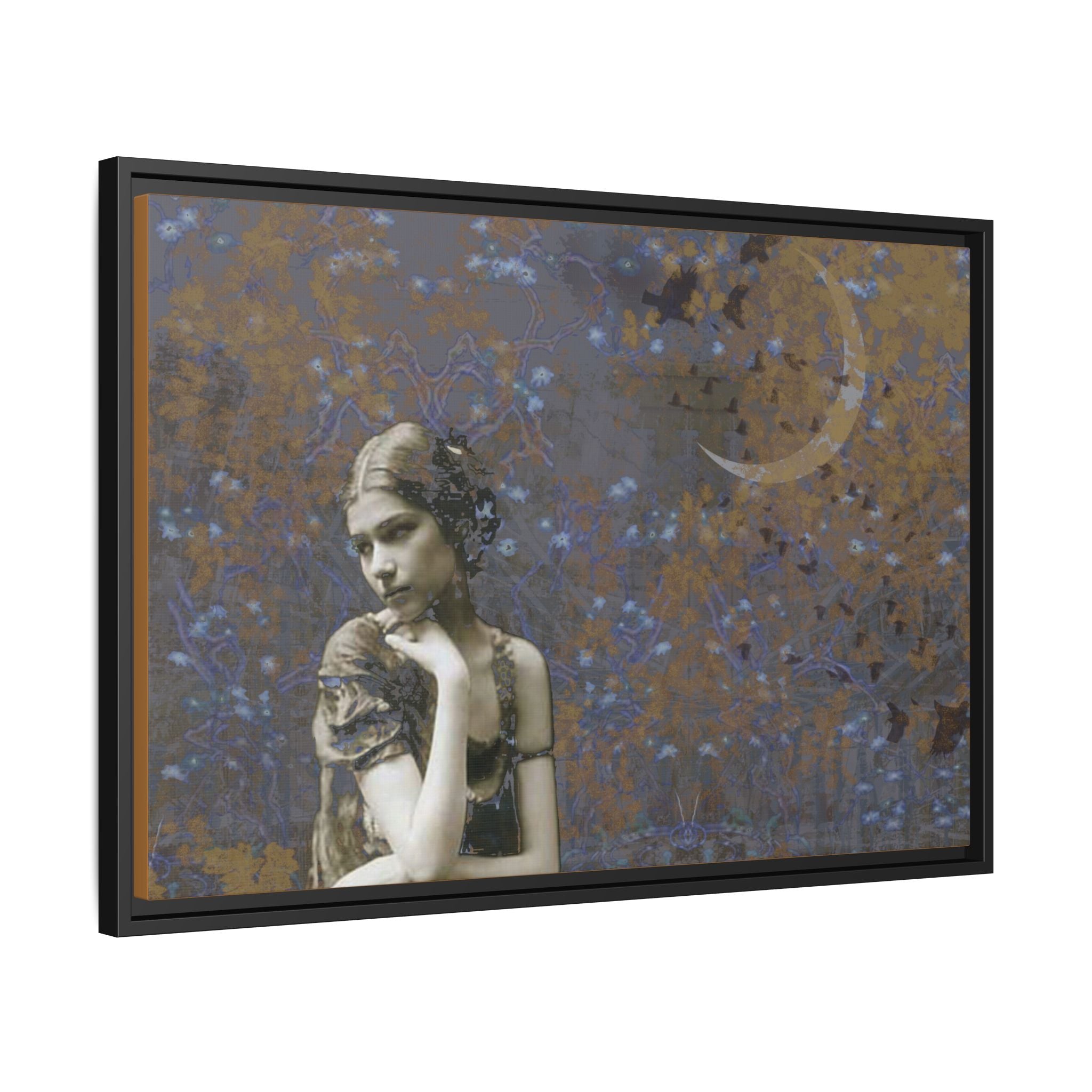 Pensive Canvas (Framed)