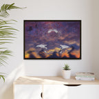 Becoming Matte Framed Canvas