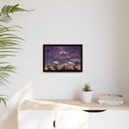 Becoming Matte Framed Canvas