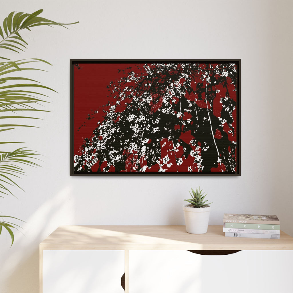 Mad Blossoms Canvas (Framed)