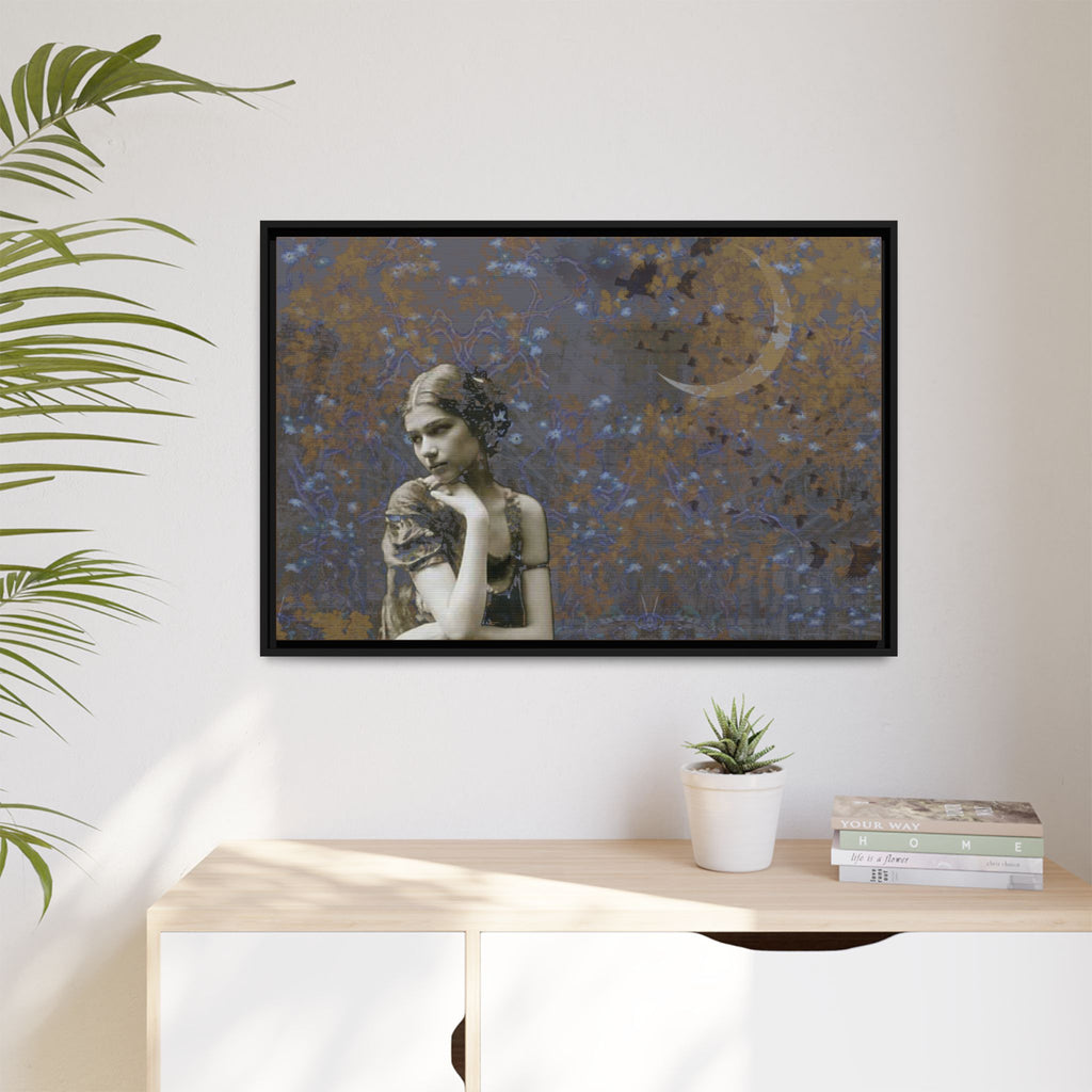 Pensive Canvas (Framed)