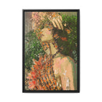 Green Goddess Matte Canvas (Framed)