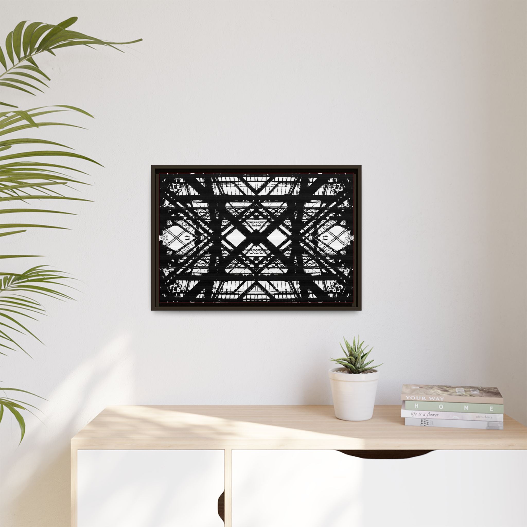 Hot Metal  Matte Canvas (Framed)