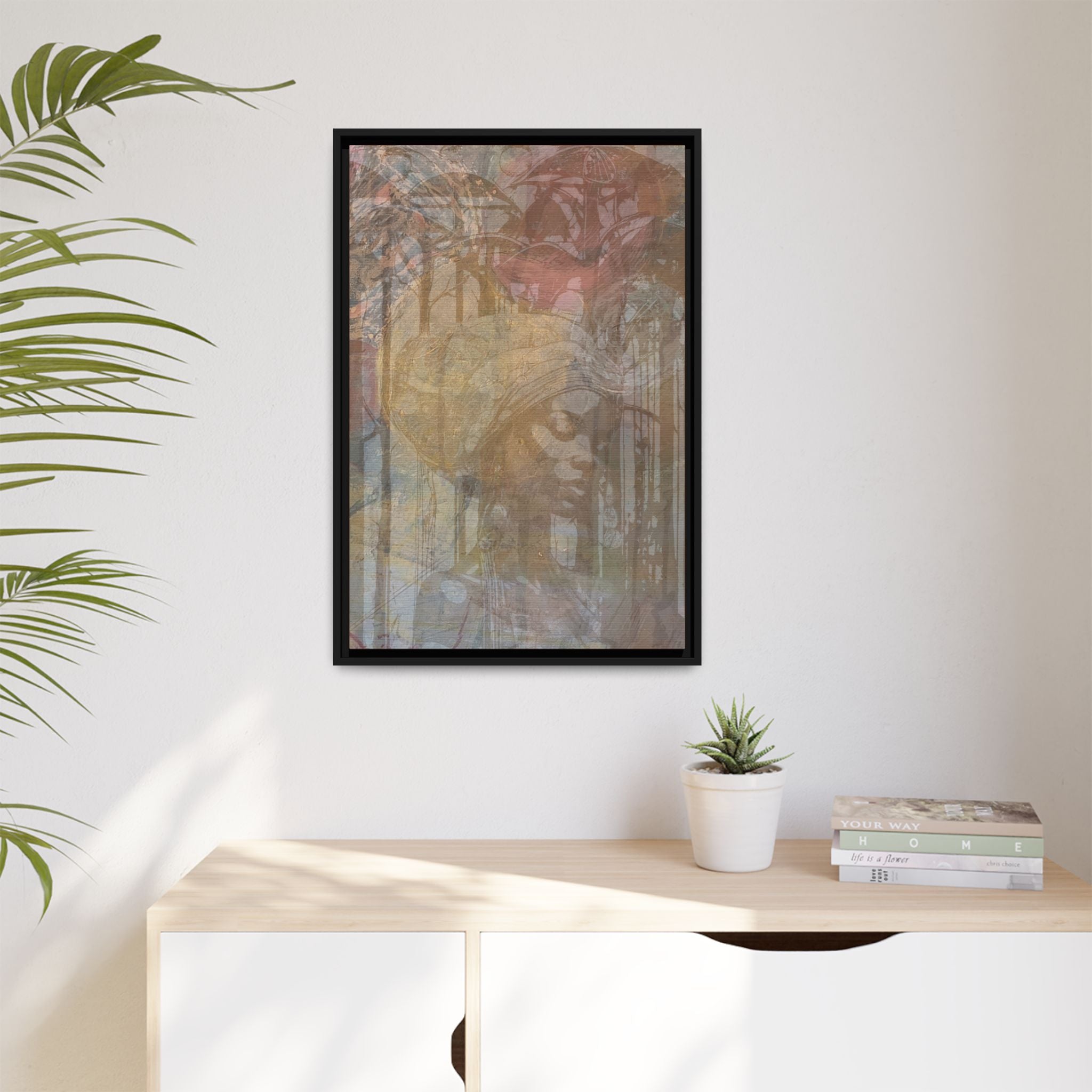 Prayer Walk Matte Canvas (Framed)