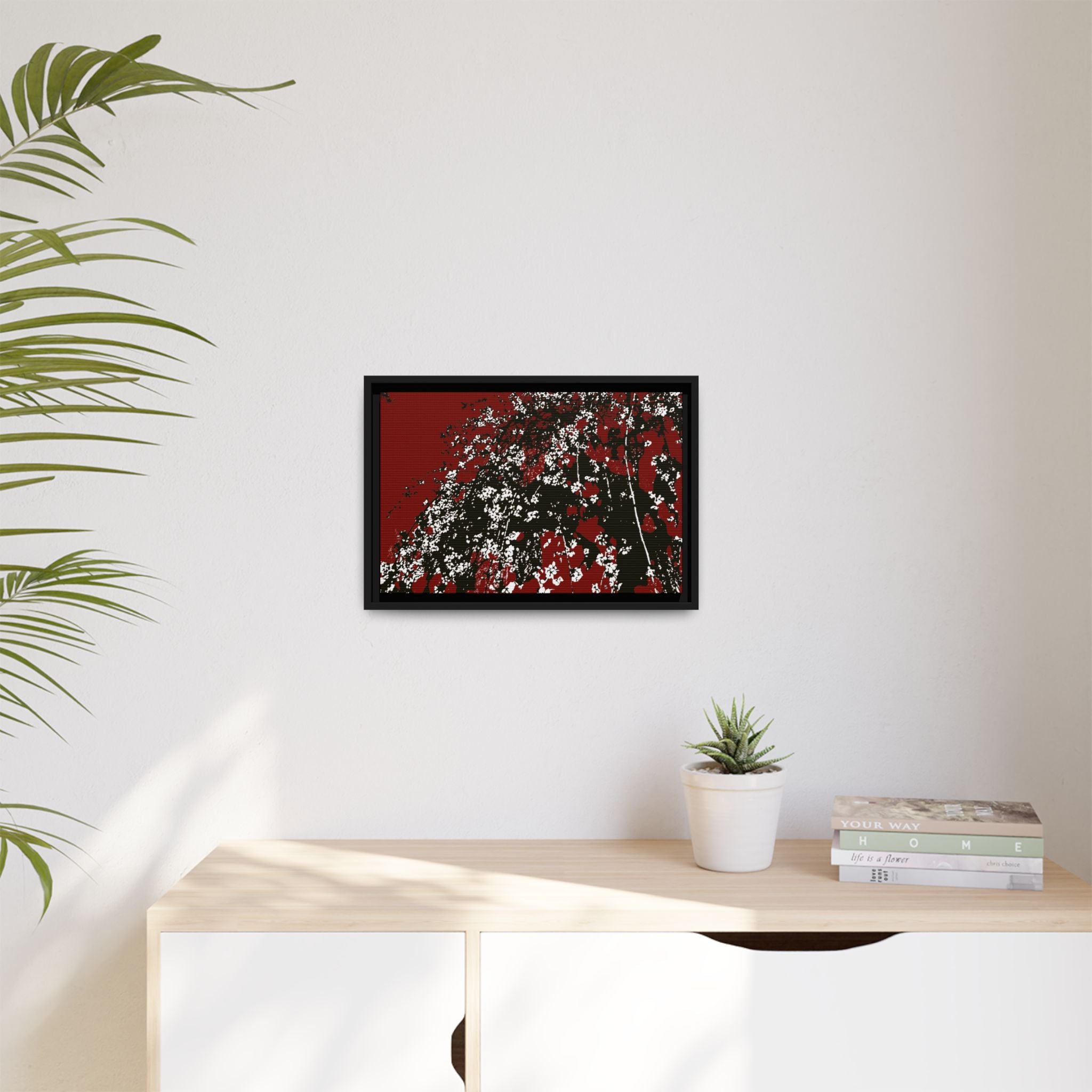 Mad Blossoms Canvas (Framed)