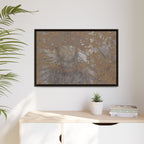 Quan Yin Metallic Canvas (Framed)