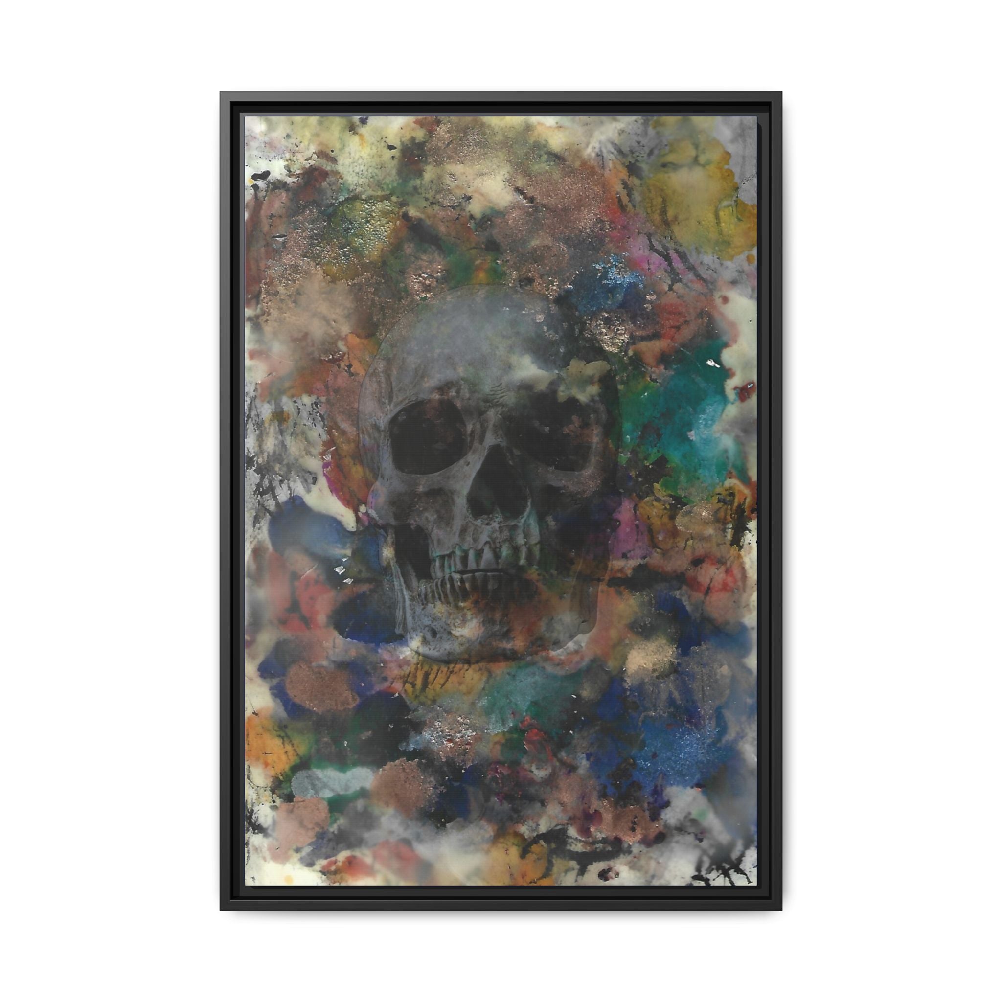 Memento Mori Matte Canvas (Framed)