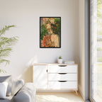 Green Goddess Matte Canvas (Framed)