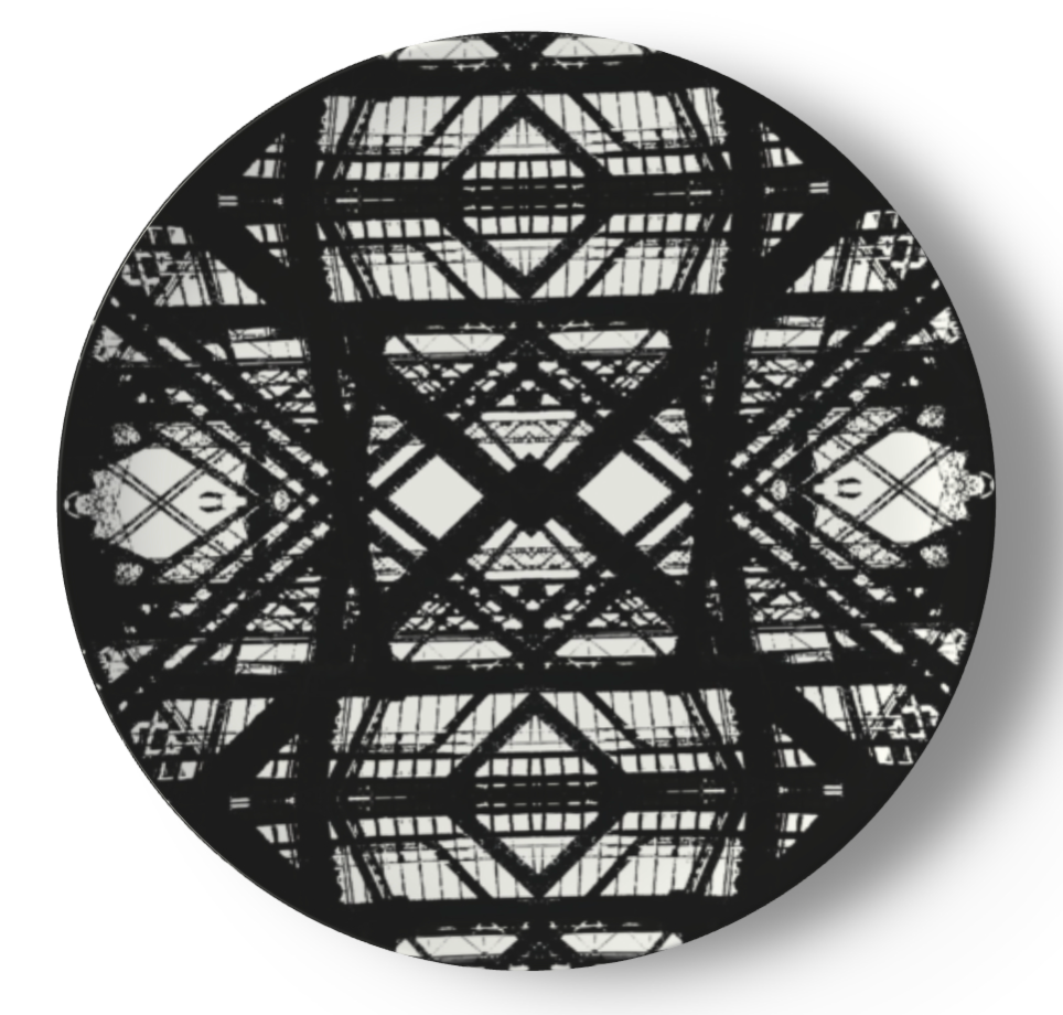 Hot Metal China Plates