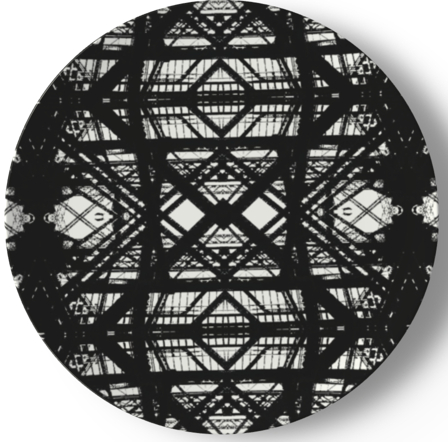 Hot Metal China Plates