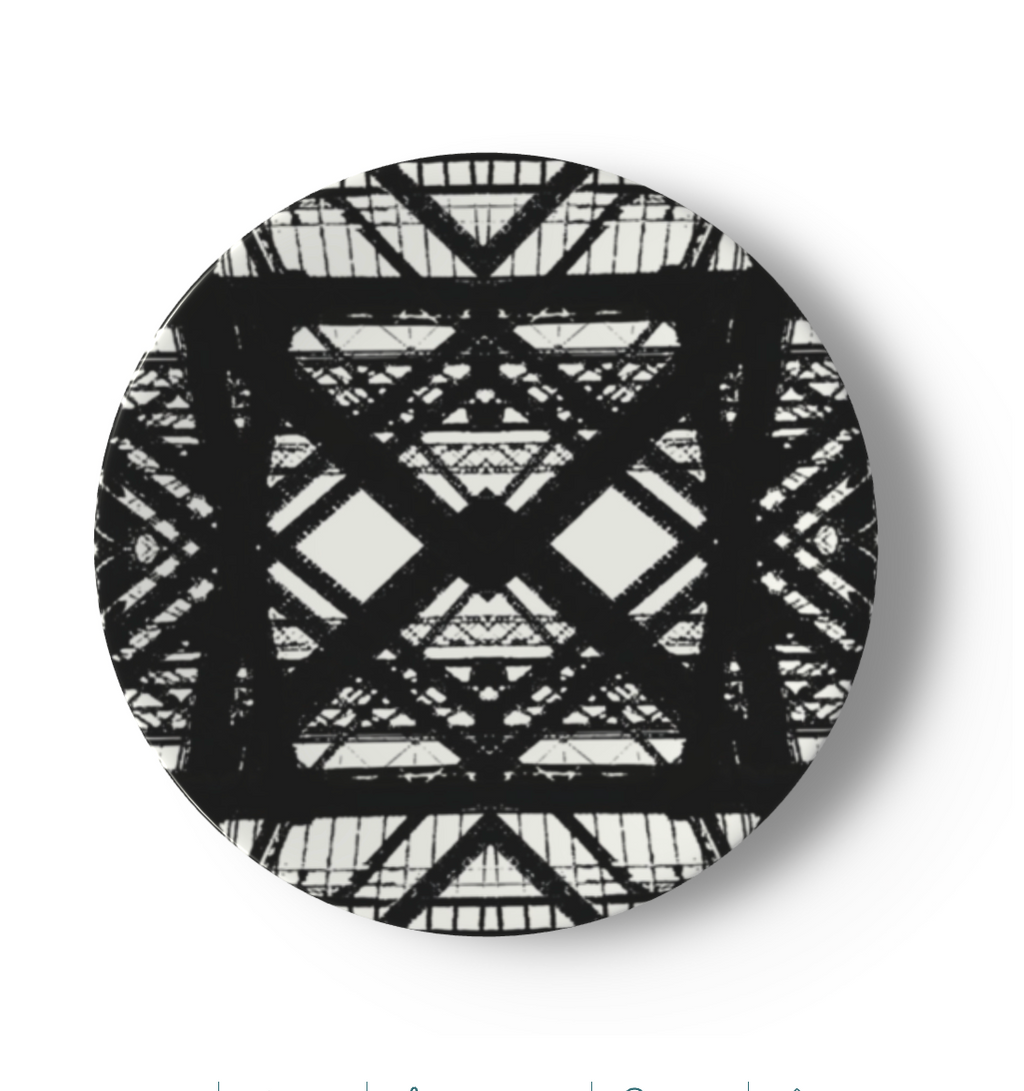 Hot Metal China Plates