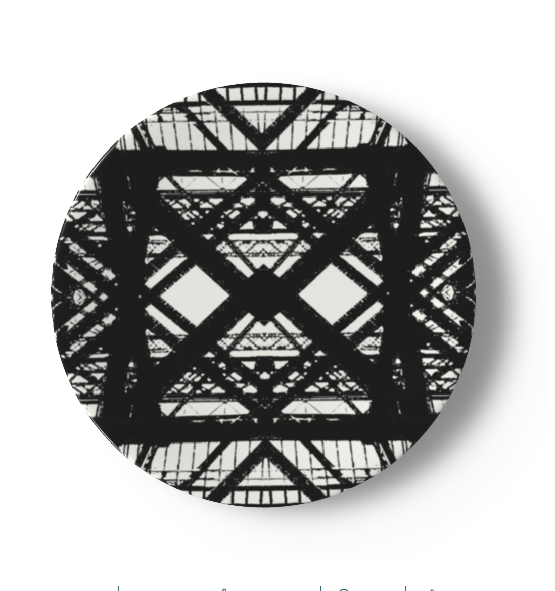 Hot Metal China Plates
