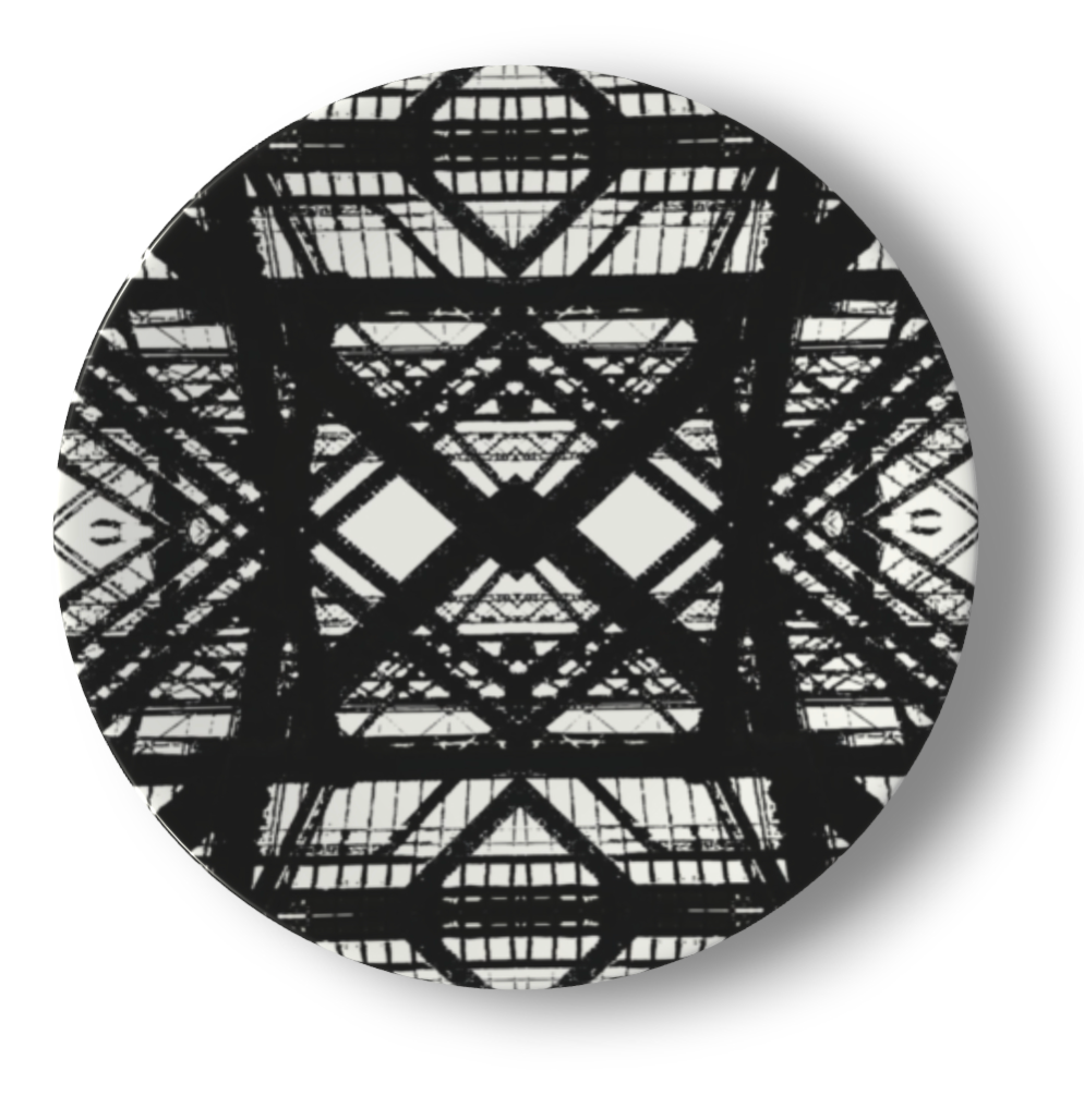 Hot Metal China Plates