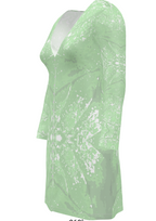 Green Leaf Ladies Cardigan LONG
