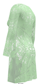 Green Leaf Ladies Cardigan LONG