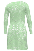 Green Leaf Ladies Cardigan LONG
