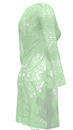 Green Leaf Ladies Cardigan LONG