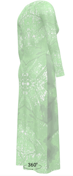 Green Leaf Ladies Cardigan LONG