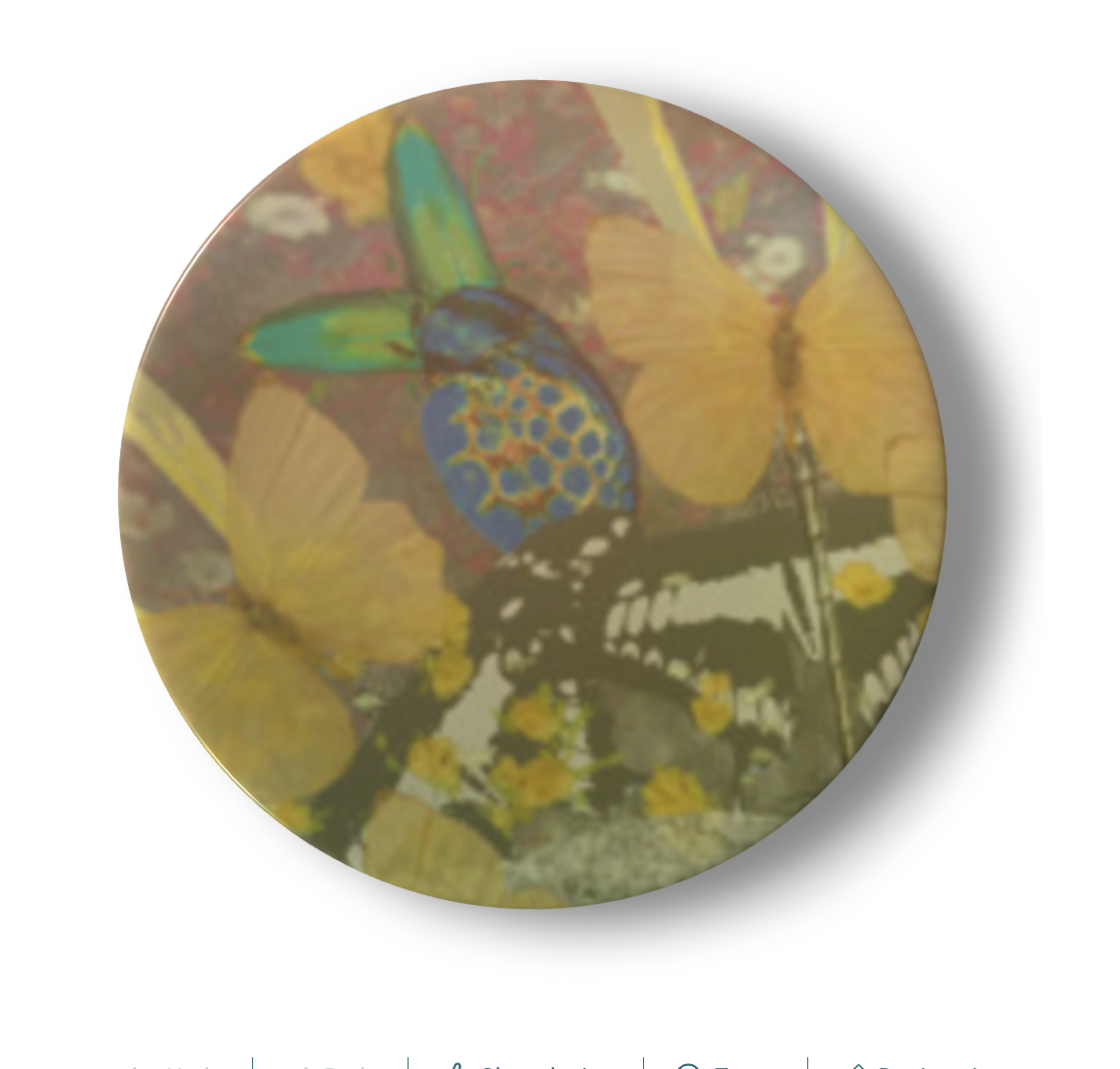 Wonderland China Plates