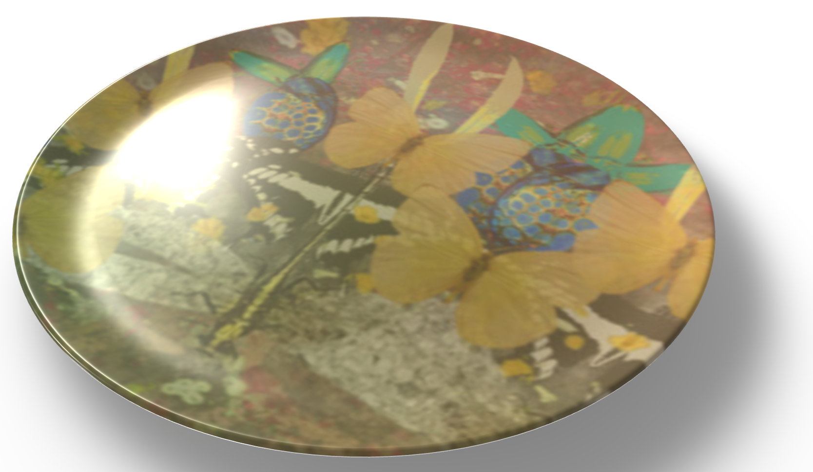 Wonderland China Plates
