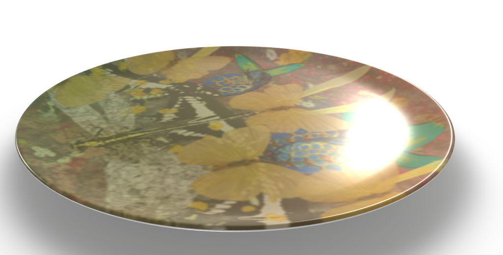 Wonderland China Plates