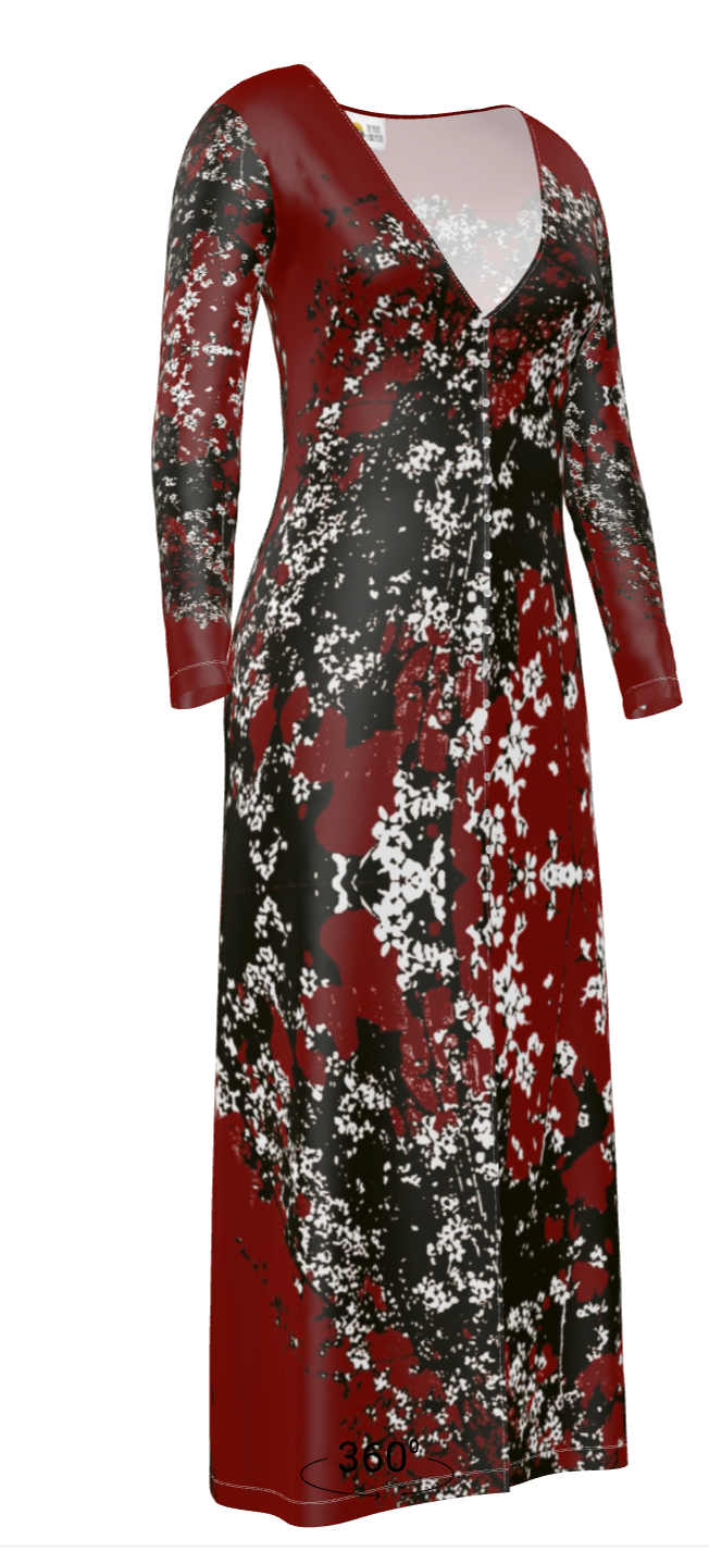Mad Blossom Ladies Cardigan SHORT/LONG