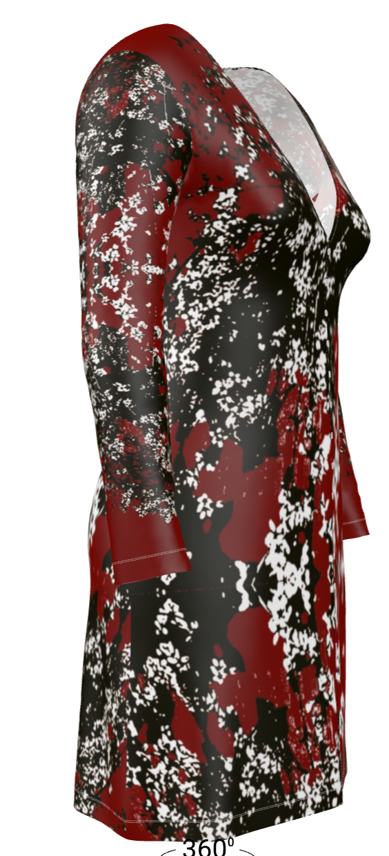 Mad Blossom Ladies Cardigan SHORT/LONG