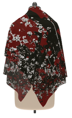 Mad Blossom Scarf Wrap or Shawl