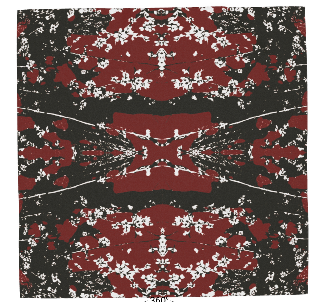 Mad Blossom Scarf Wrap or Shawl