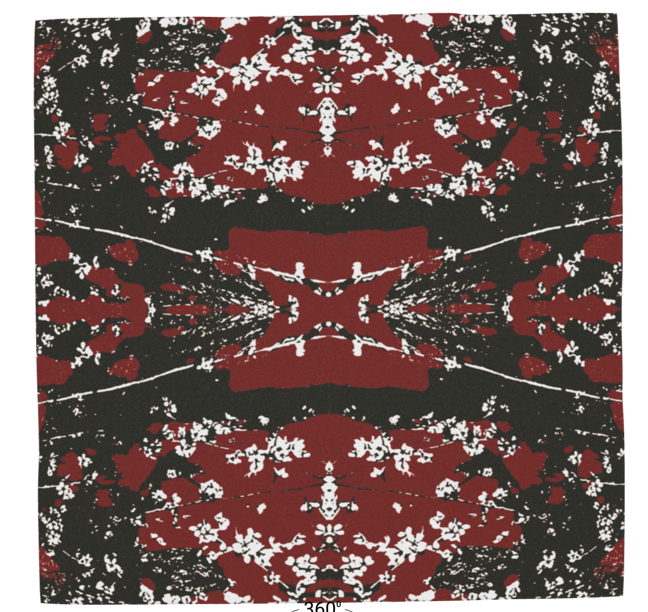Mad Blossom Scarf Wrap or Shawl
