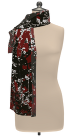 Mad Blossom Scarf Wrap or Shawl