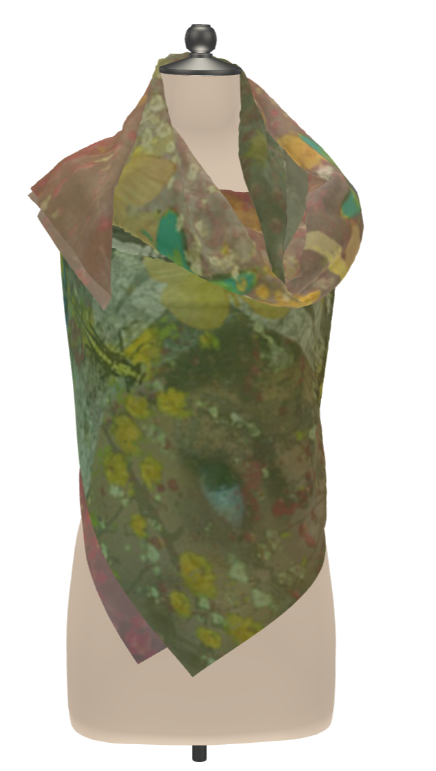 Wonderland Scarf Wrap or Shawl