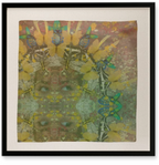 Wonderland Framed Silk Scarf