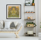 Wonderland Framed Silk Scarf