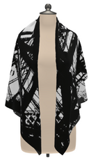 Hot Metal Scarf Wrap or Shawl