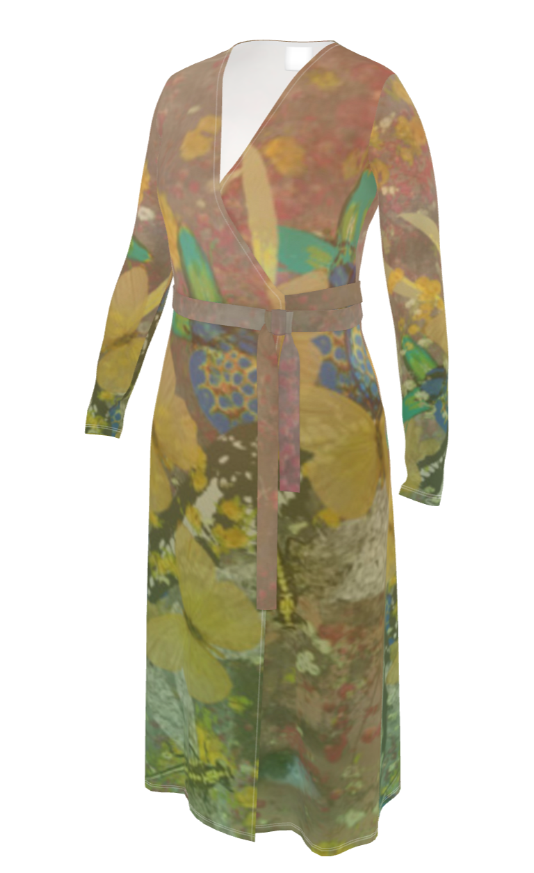 Wonderland Wrap Dress