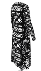 Hot Metal Wrap Dress
