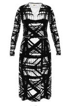 Hot Metal Wrap Dress