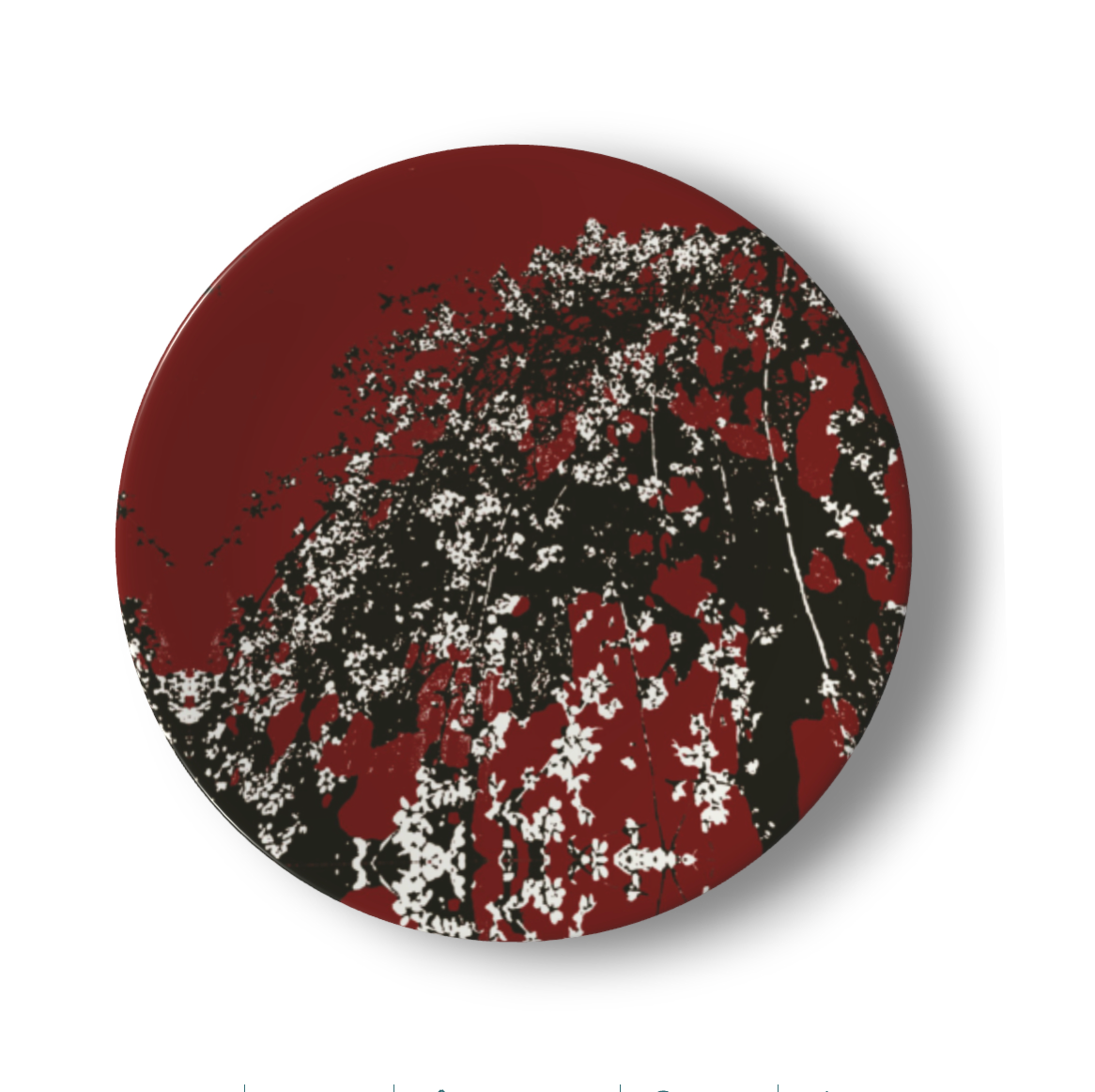 Mad Blossom China Plates