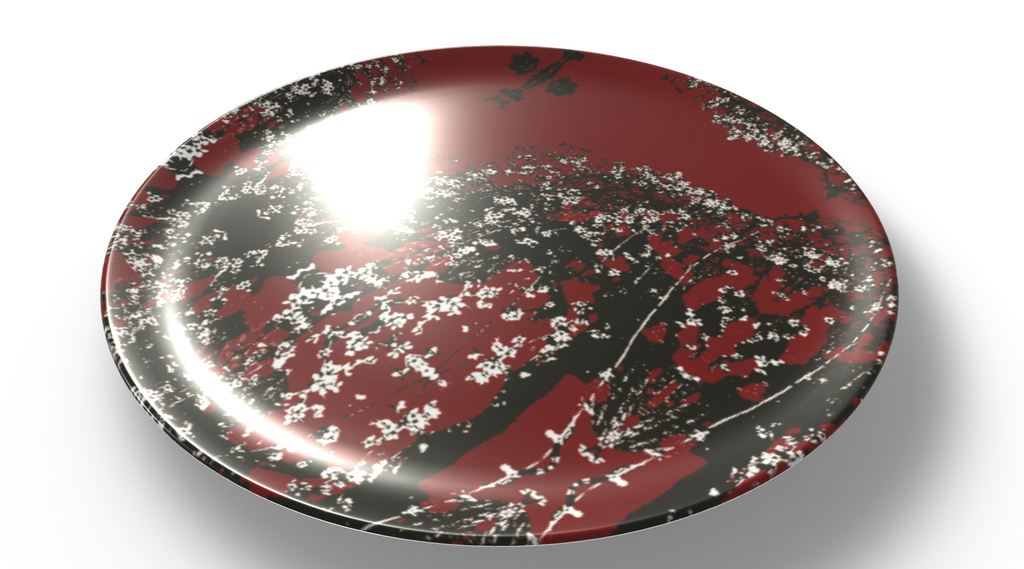 Mad Blossom China Plates