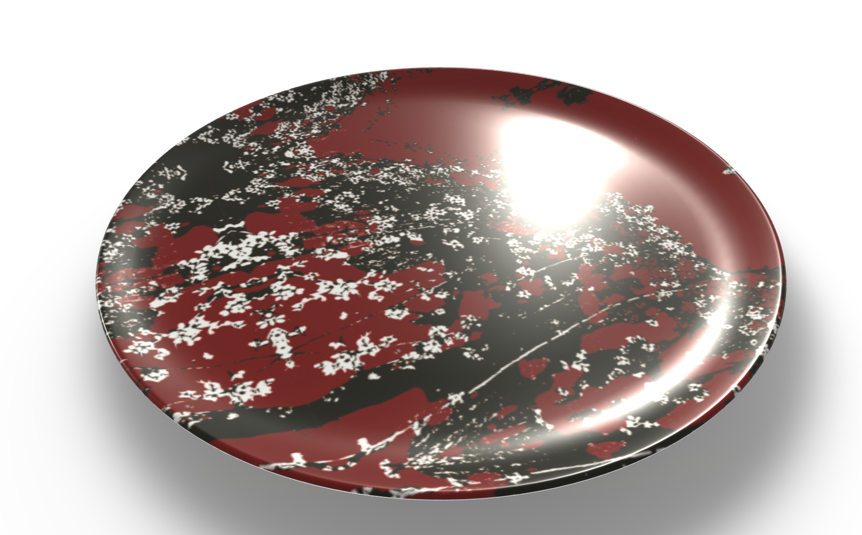 Mad Blossom China Plates