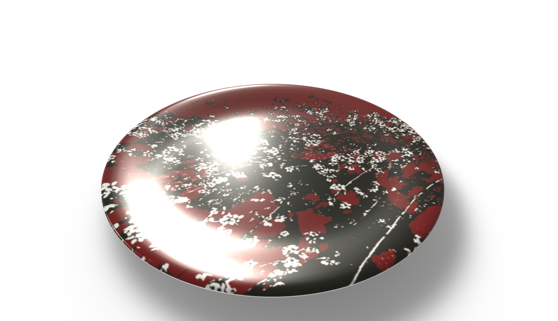 Mad Blossom China Plates